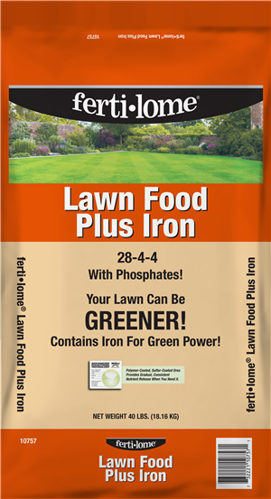 Lawn Food Plus Iron 28-4-4 (40 lbs)